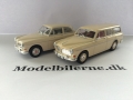 Volvo 130 1961 og Volvo 220 1962 Modelbiler - Edition ATLAS Volvo Collection & Minichamps